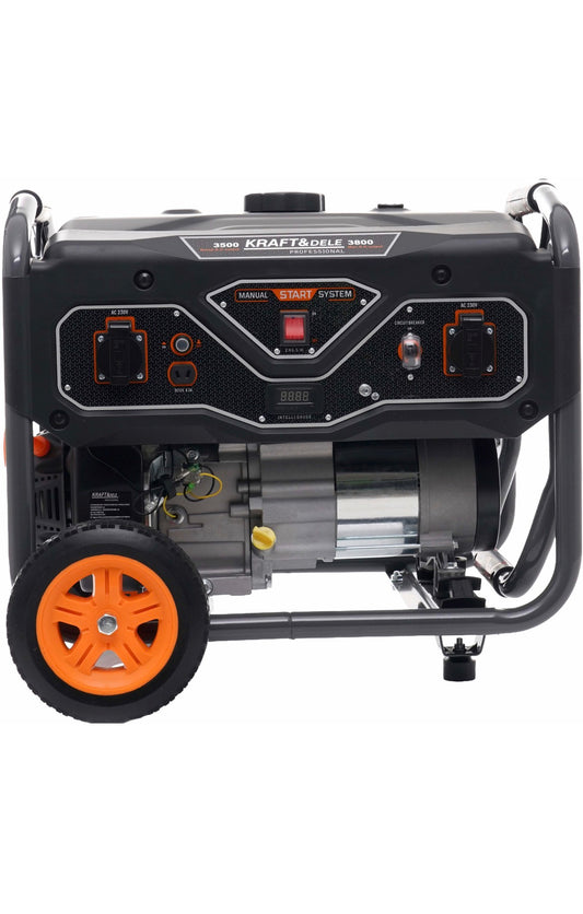 KRAFT&DELE KD695 elektros generatorius su valdymo skydeliu ir lizdais
