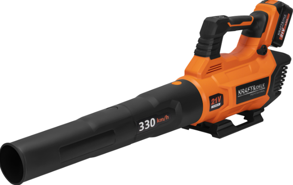 Akumuliatorinis lapų pūstuvas 2 × 4 Ah, 21 V KRAFT&DELE KD3446