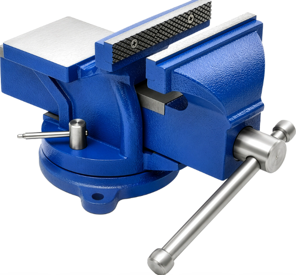 125 mm pasukamas šaltkalvio spaustuvas su priekalu KRAFT&DELE KD1102