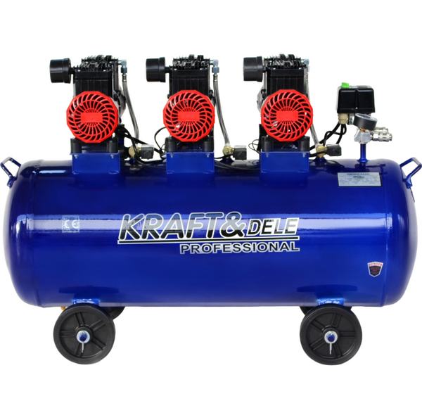Bealyvis kompresorius 100 l KRAFT&DELE KD4094 – 6000 W, 660 l/min