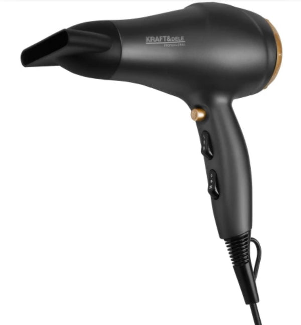 Plaukų džiovintuvas 2400 W su antgaliais KRAFT&DELE KD4385